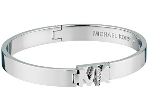 michael kors silver designer bracelet